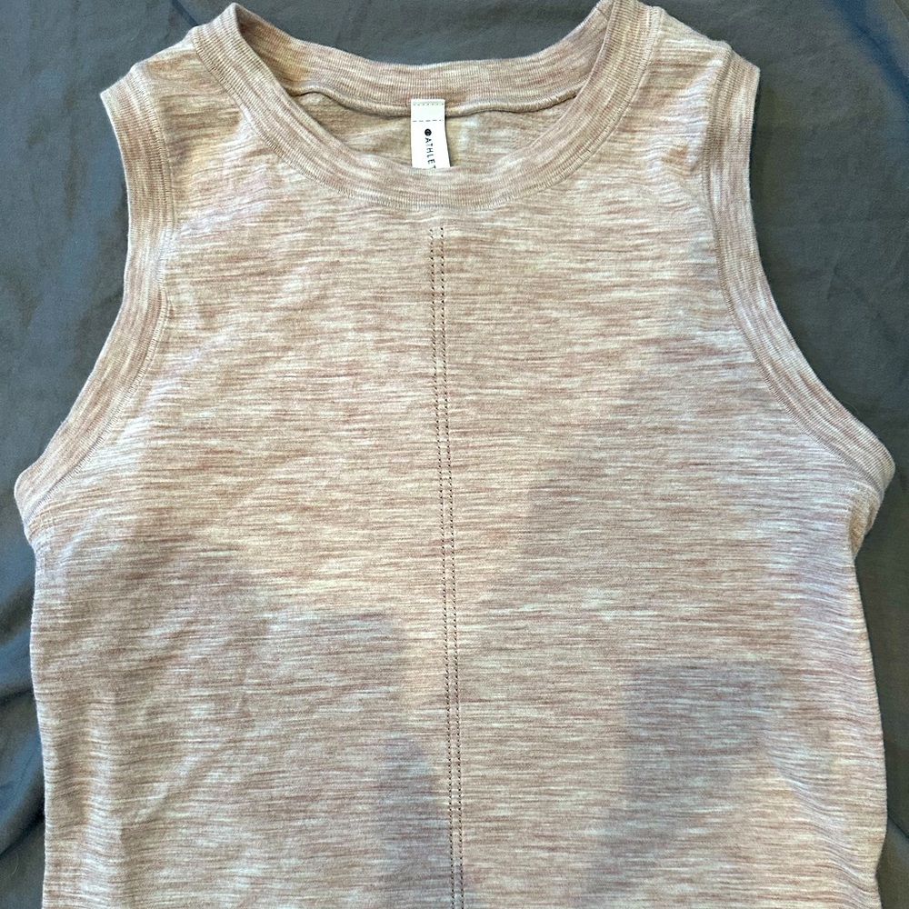 Athleta cotton tank, EUC, worn 1 time, size medium